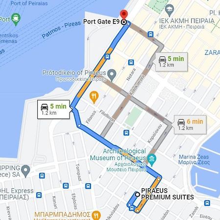 Piraeus Premium Suites Eksteriør billede